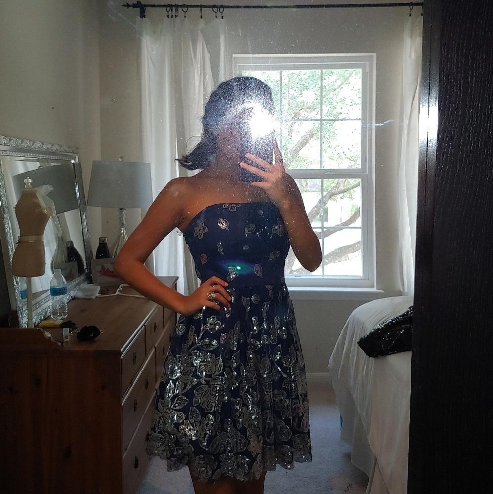 Sparkly Homecoming dress